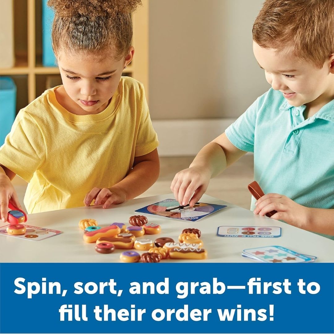 Set Didactico Motricidad Fina Pinzas Donas Learning Resources2