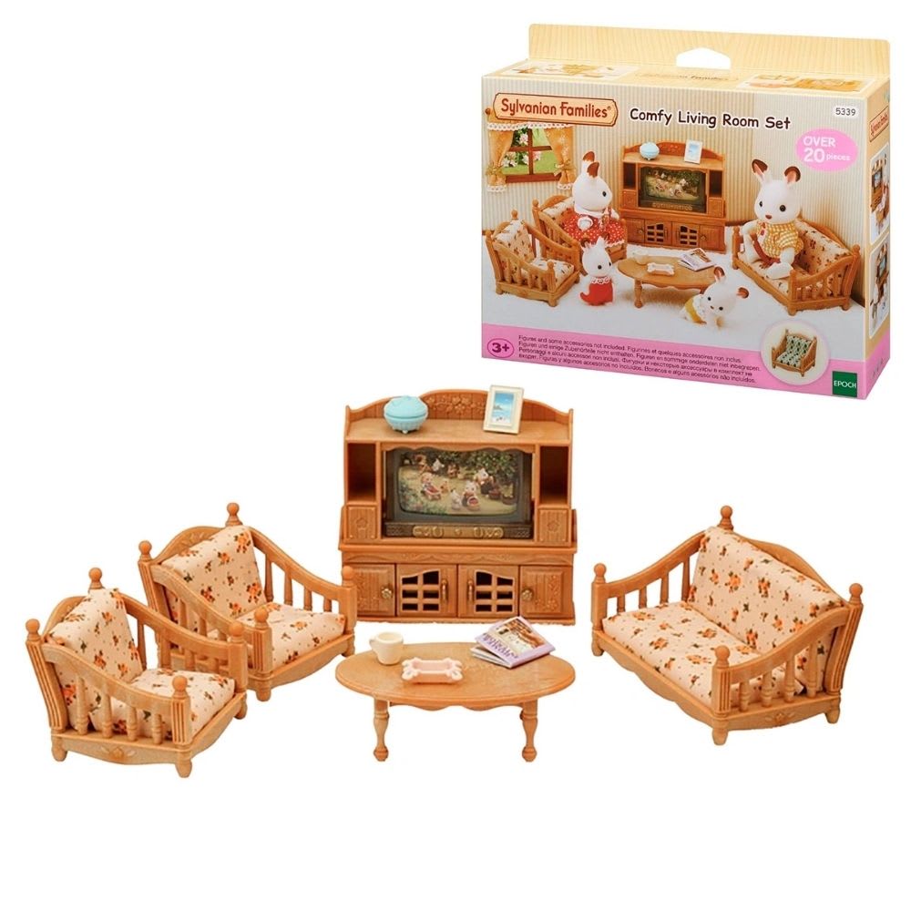 Juguete Sylvanian Ternurines Set de Salon de Hogar2