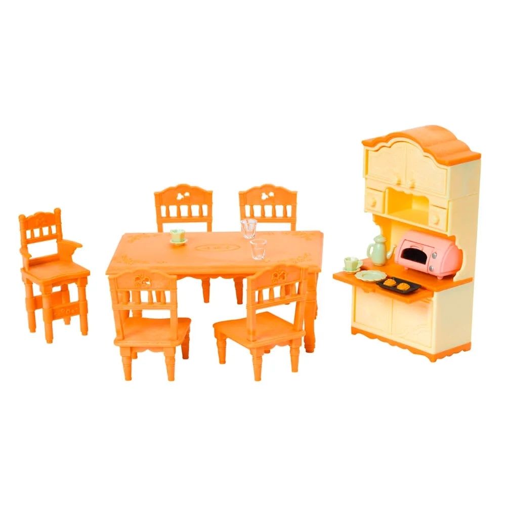 Juguete Sylvanian Ternurines Set Comedor3