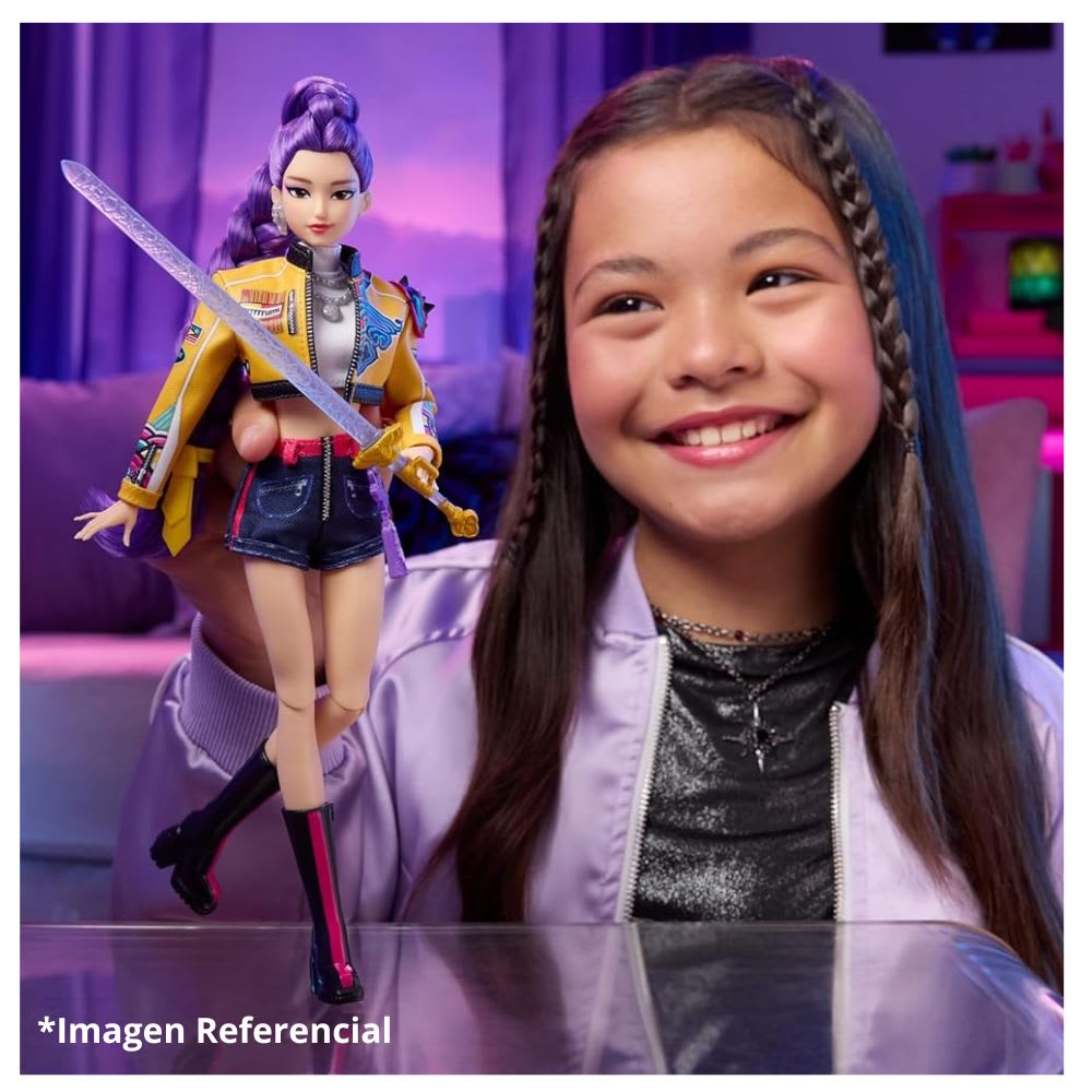 Muñeca Rumi Huntrix Guerreras Kpop Demon Hunters Mattel5