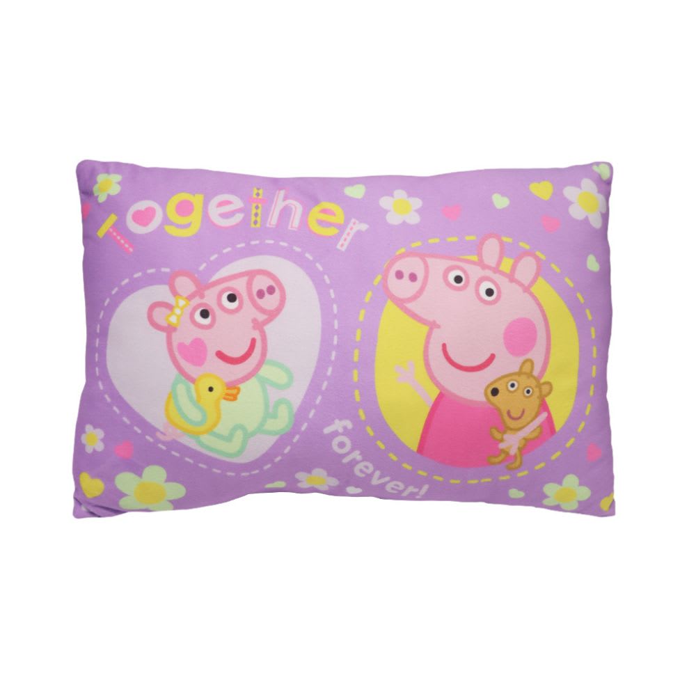Cojin Almohada Peppa Pig Evie Arcoiris Rectangular 35x26 cm2