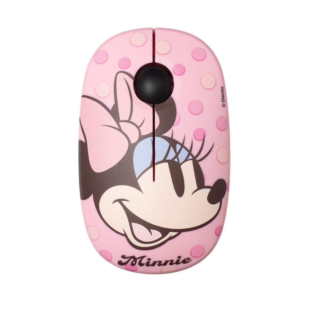 Mouse Inalambrico Minnie Mouse Disney Rosado 0