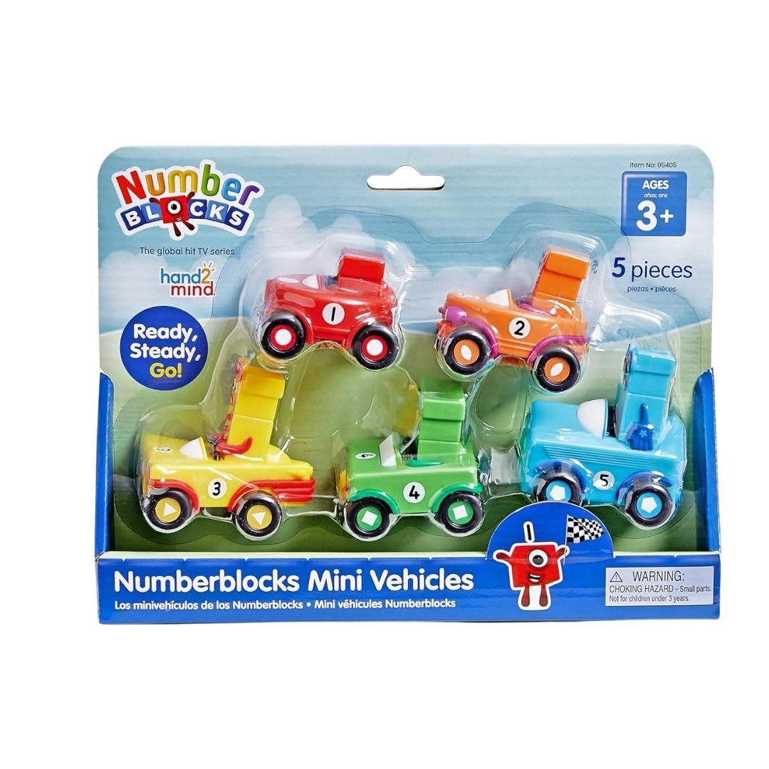 Number Blocks Mini Vehiculos 1 - 5 0