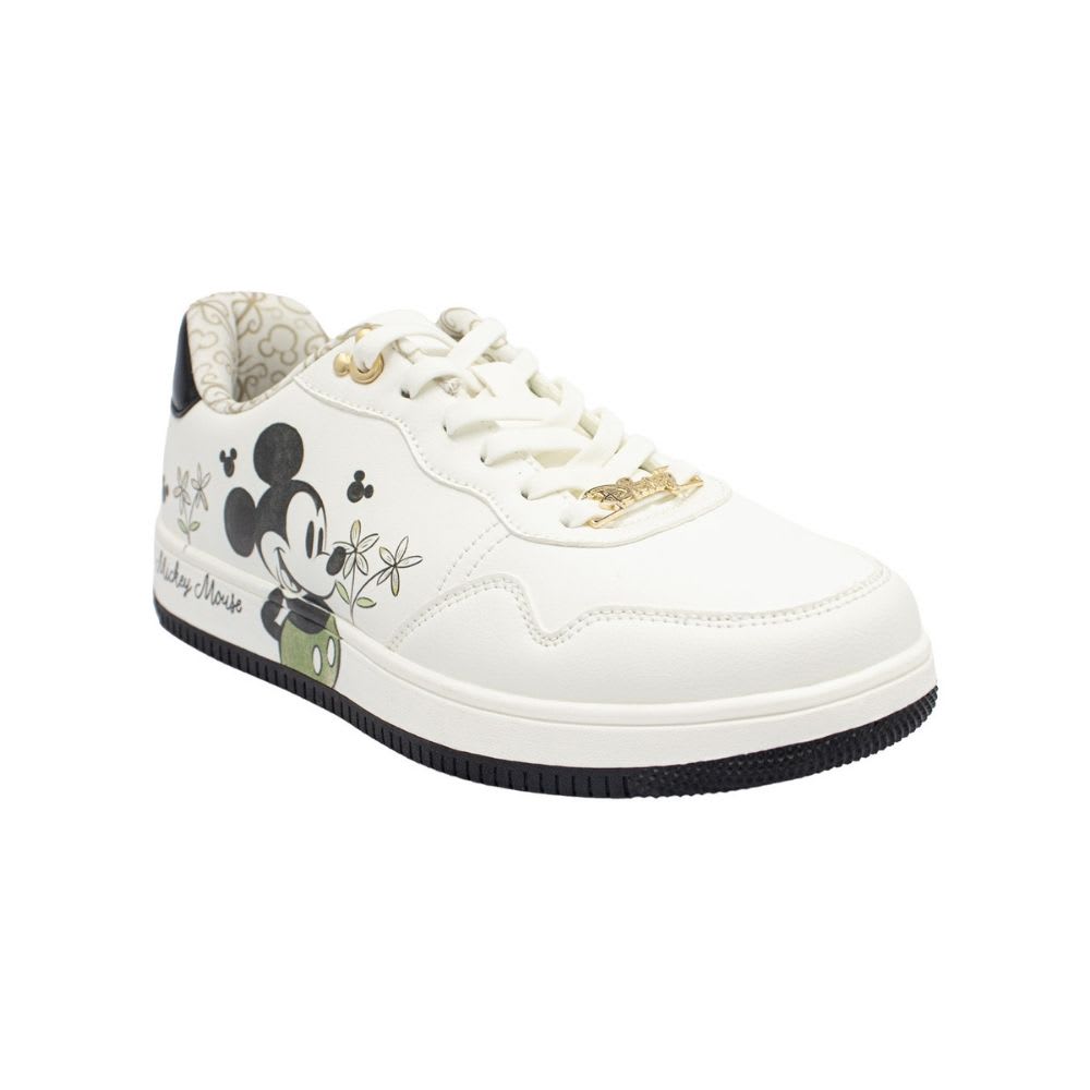 Zapatillas Mujer Casual Mickey Mouse Clasico Blanco2
