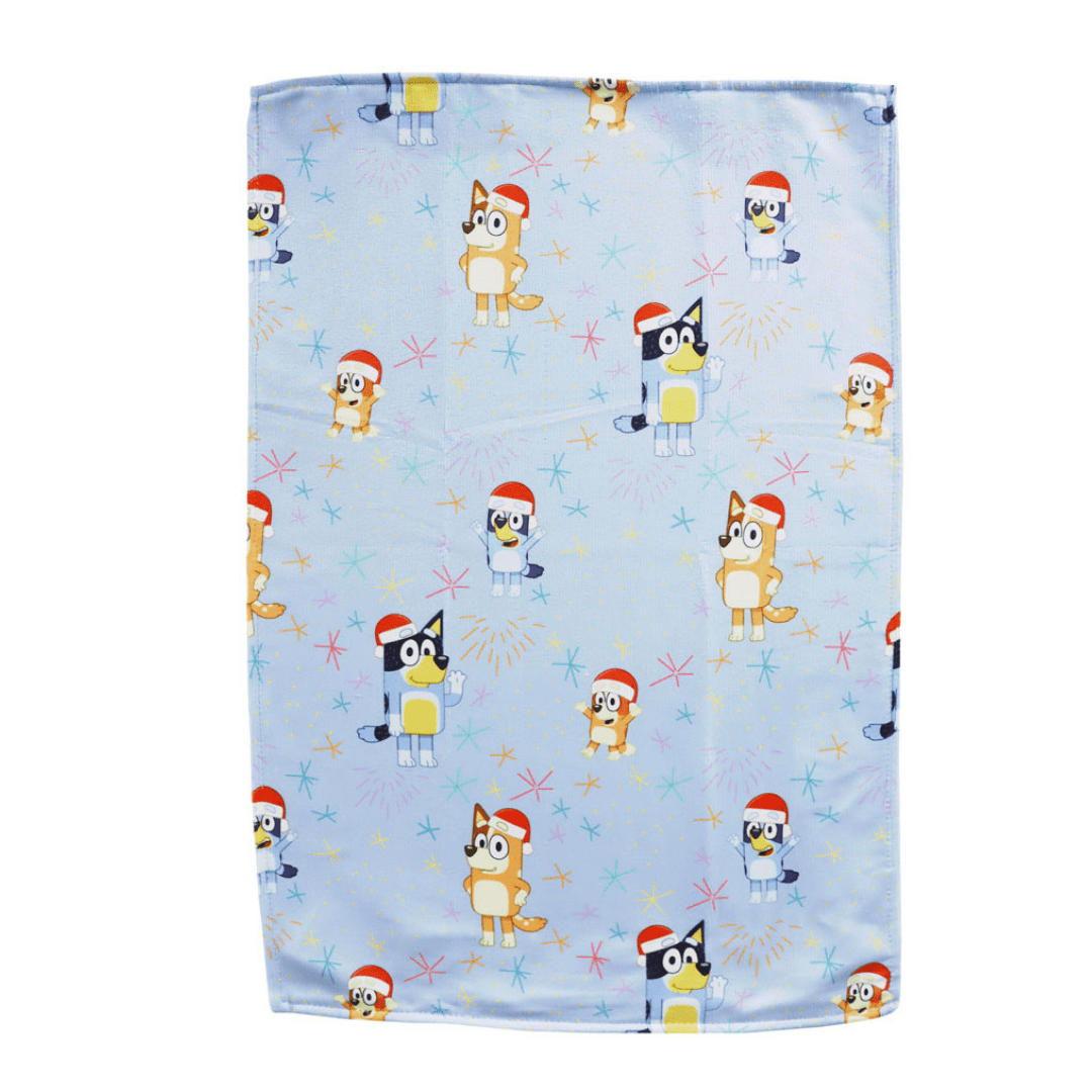 Set de Secadores Navidad de Cocina Bluey x2 45x65cm4