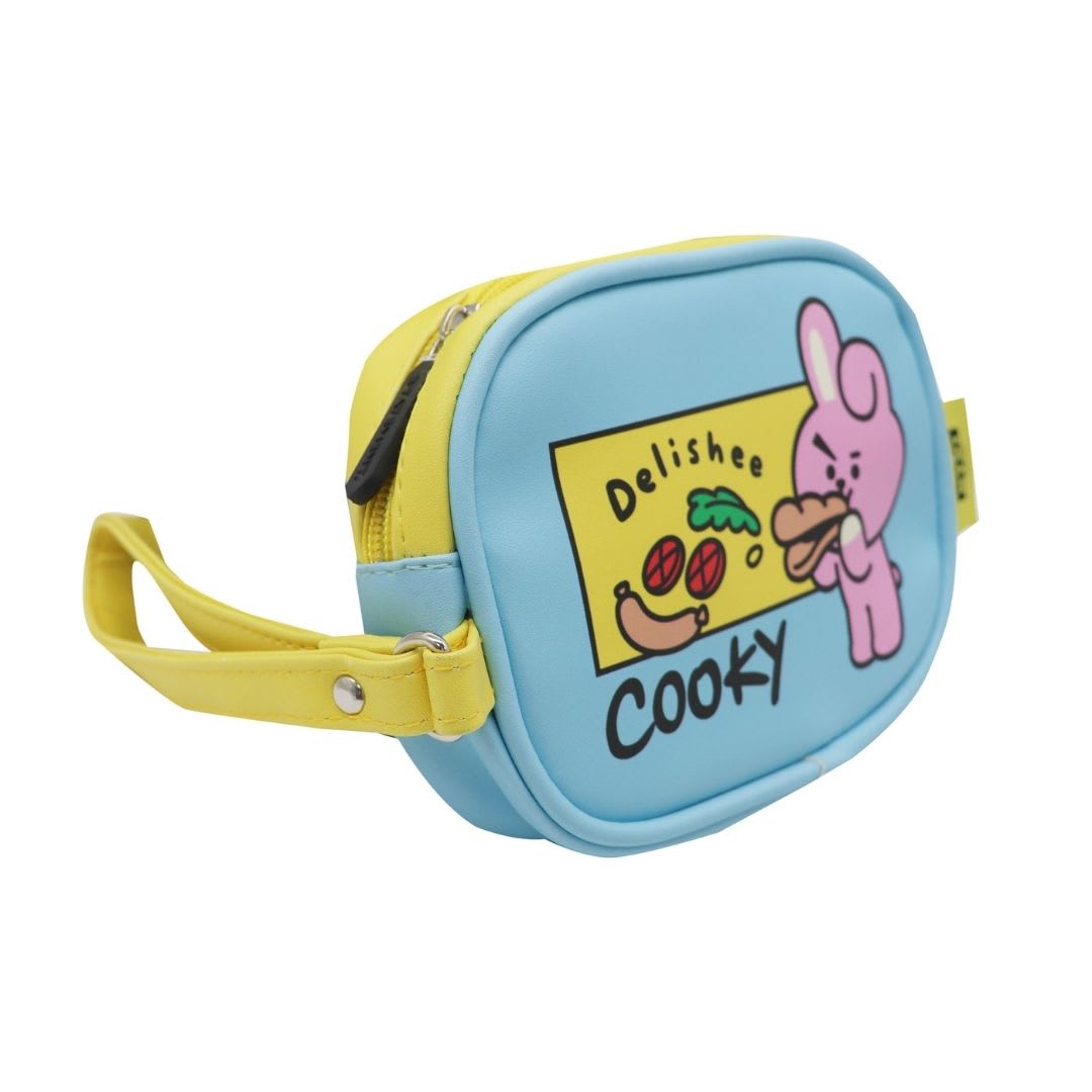 Neceser BT21 Cooky Line Friends Diseño KPop Kawaii 14x10x2.5 cm2