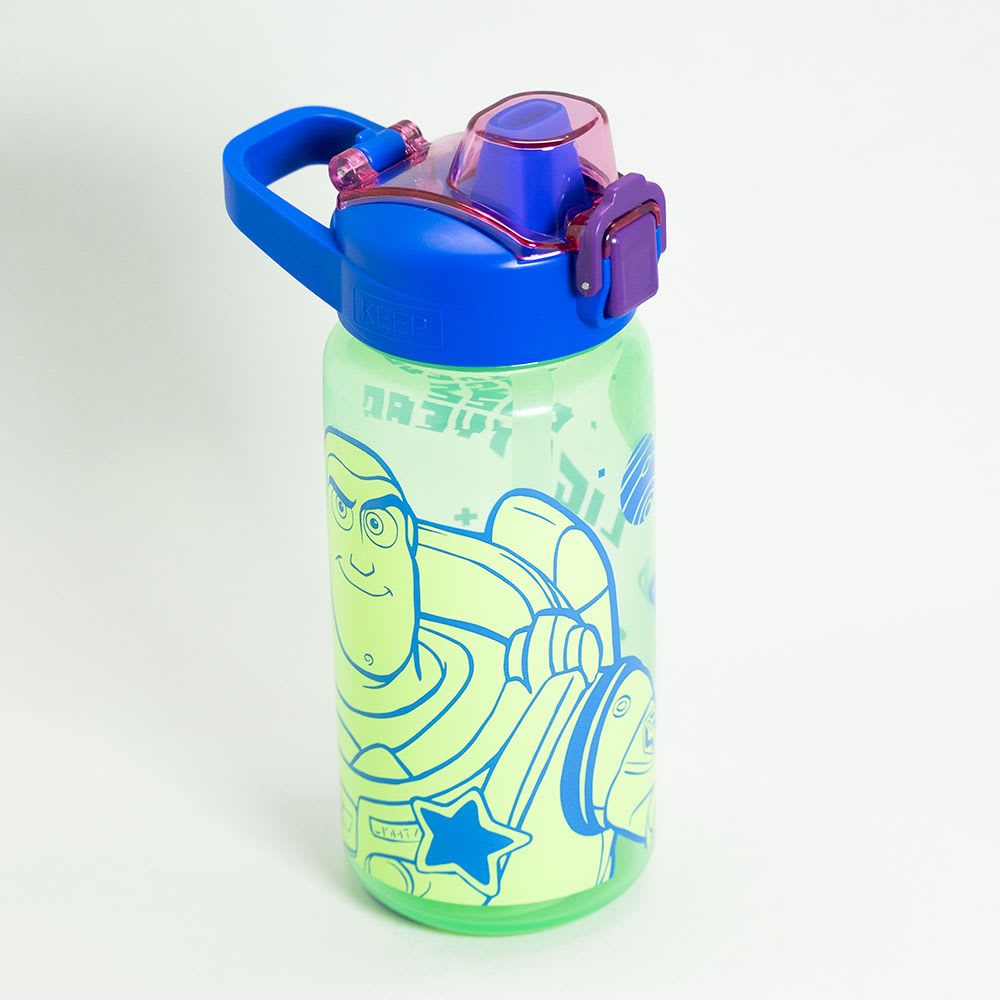 Botella Tomatodo Buzz Ligthyear Toy Story 5 Tapa con Boton Cañita Keep 650 ML5