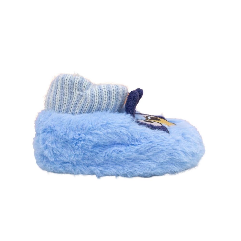 Pantuflas Botin Niño Bluey Celeste2