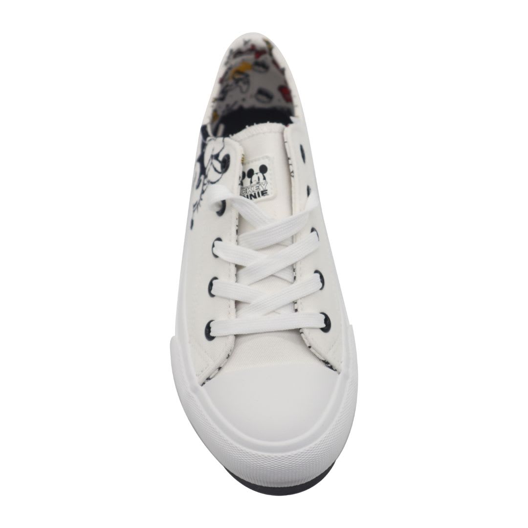 Zapatilla Urbanas Mujer Minnie Mouse Blanco4