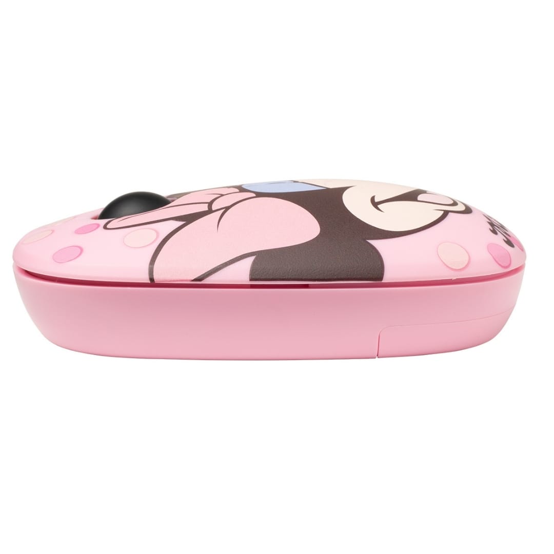 Mouse Inalambrico + Pad Desk Minnie Mouse Disney Neopreno Antideslizante 80x40 CM Rosado4