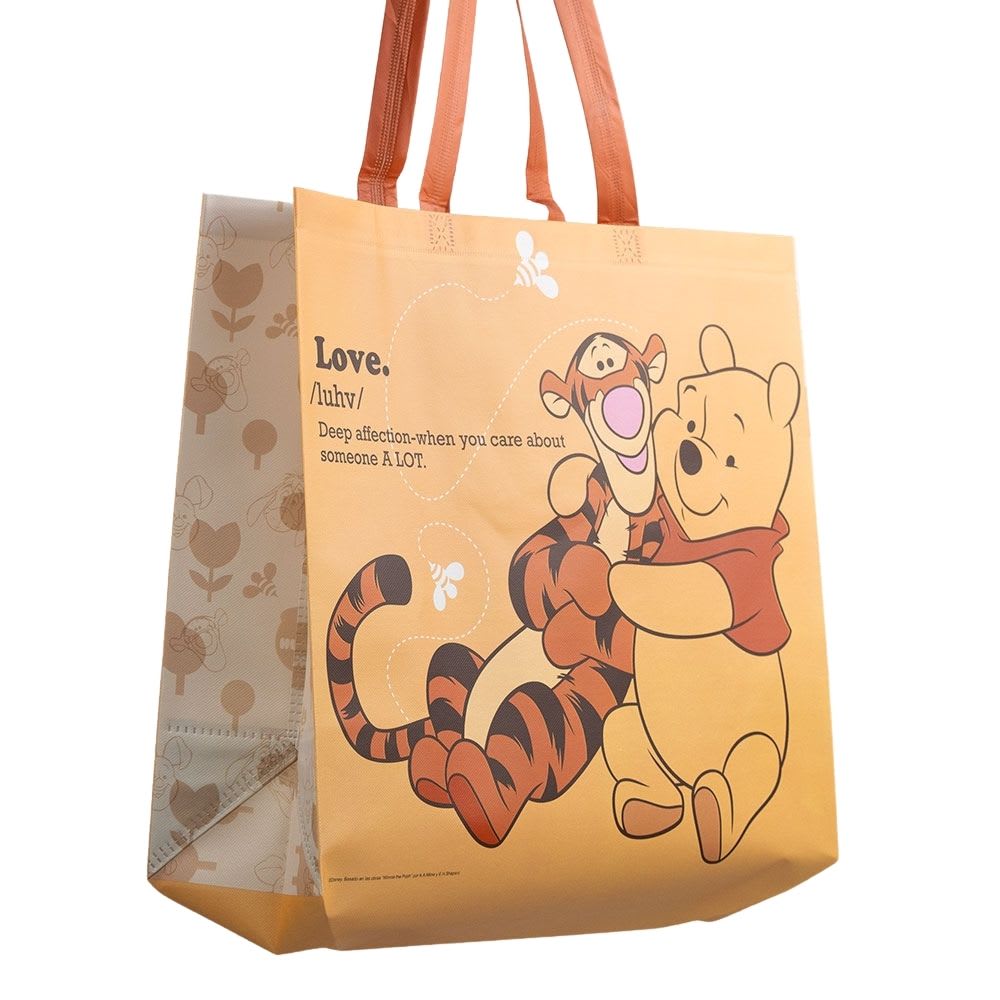 Bolsa Reutilizable Winnie Pooh Amarilla 39 x 44 x 18 cm3