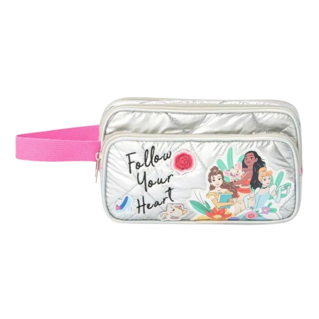 Disney Princesas Cartuchera Plateada 0