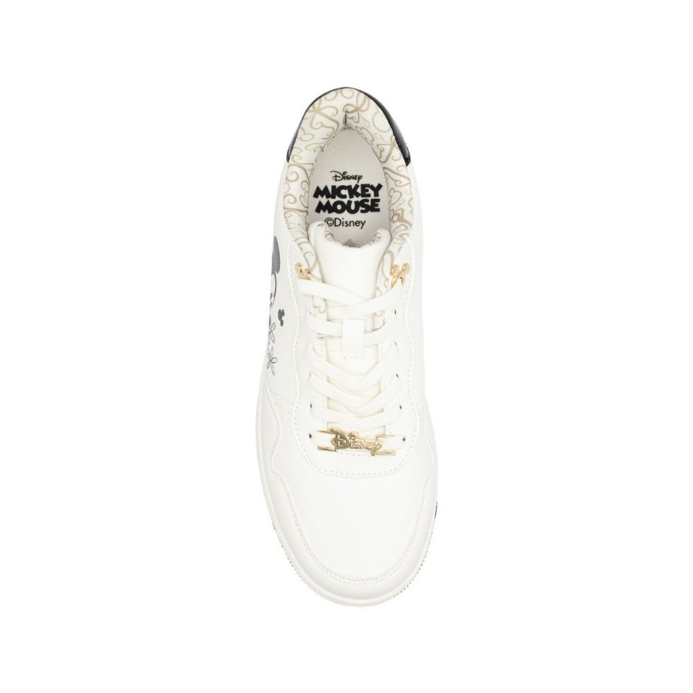 Zapatillas Mujer Casual Mickey Mouse Clasico Blanco4
