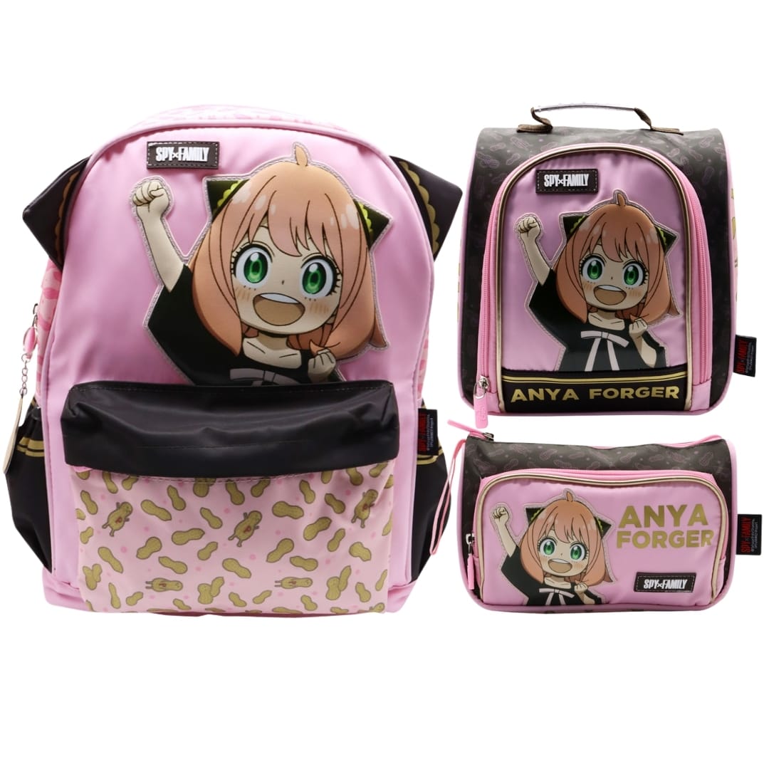 Pack Escolar Mochila Spy x Family Anya Anime Oficio 0