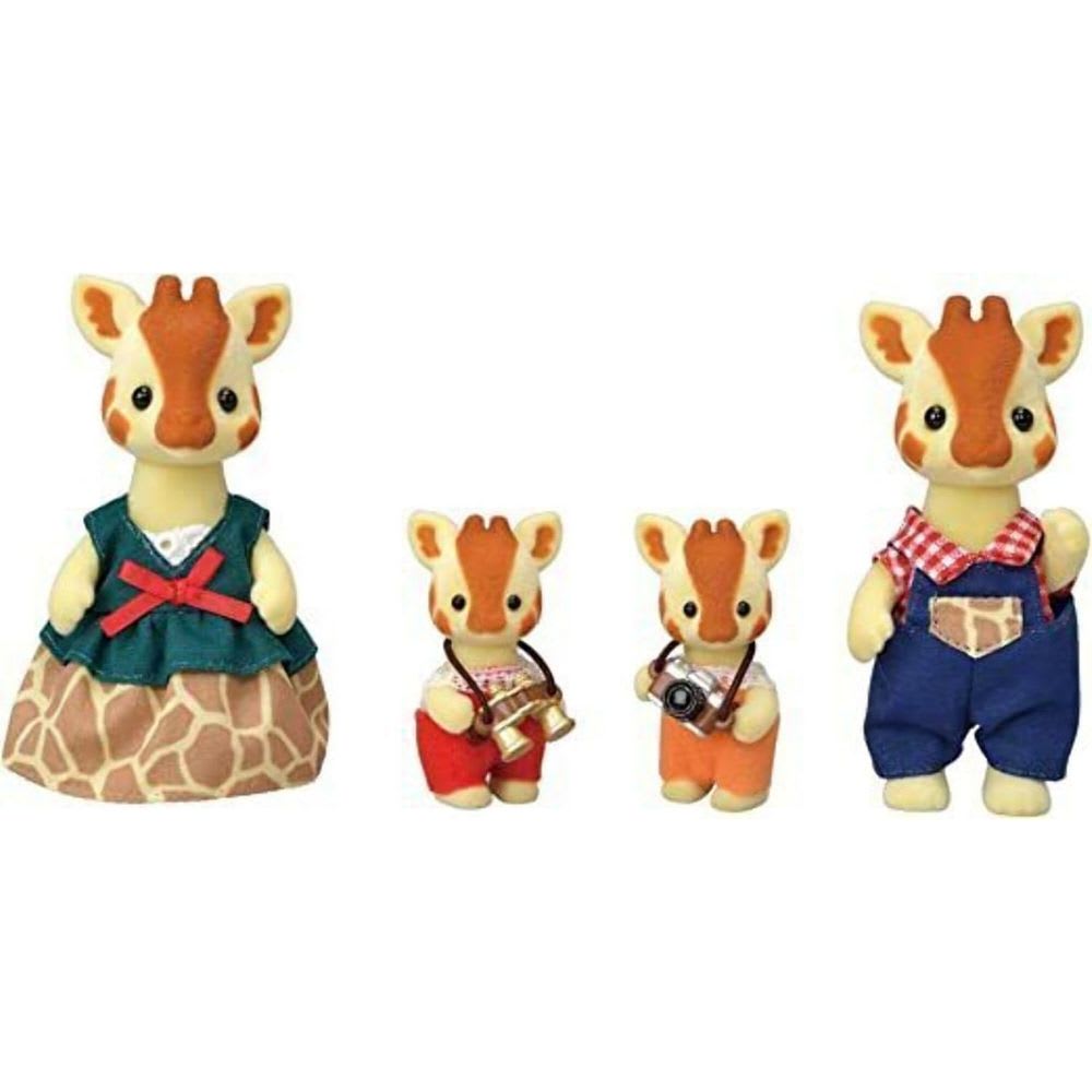 Juguete Sylvanian Ternurines Familia Jirafa3