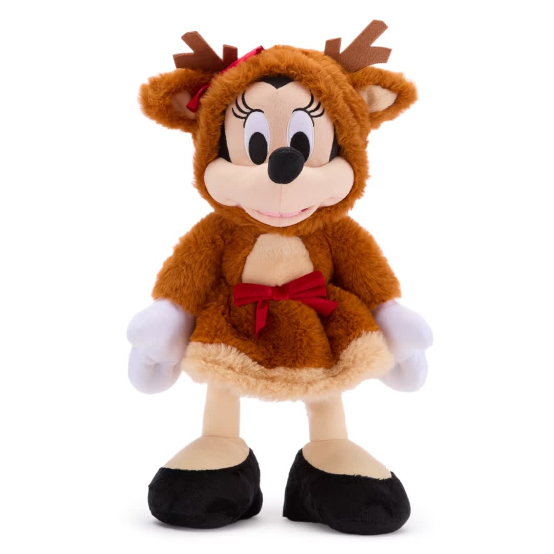 Peluche Navideño Minnie Mouse Reno 34 cm Disney Store 0