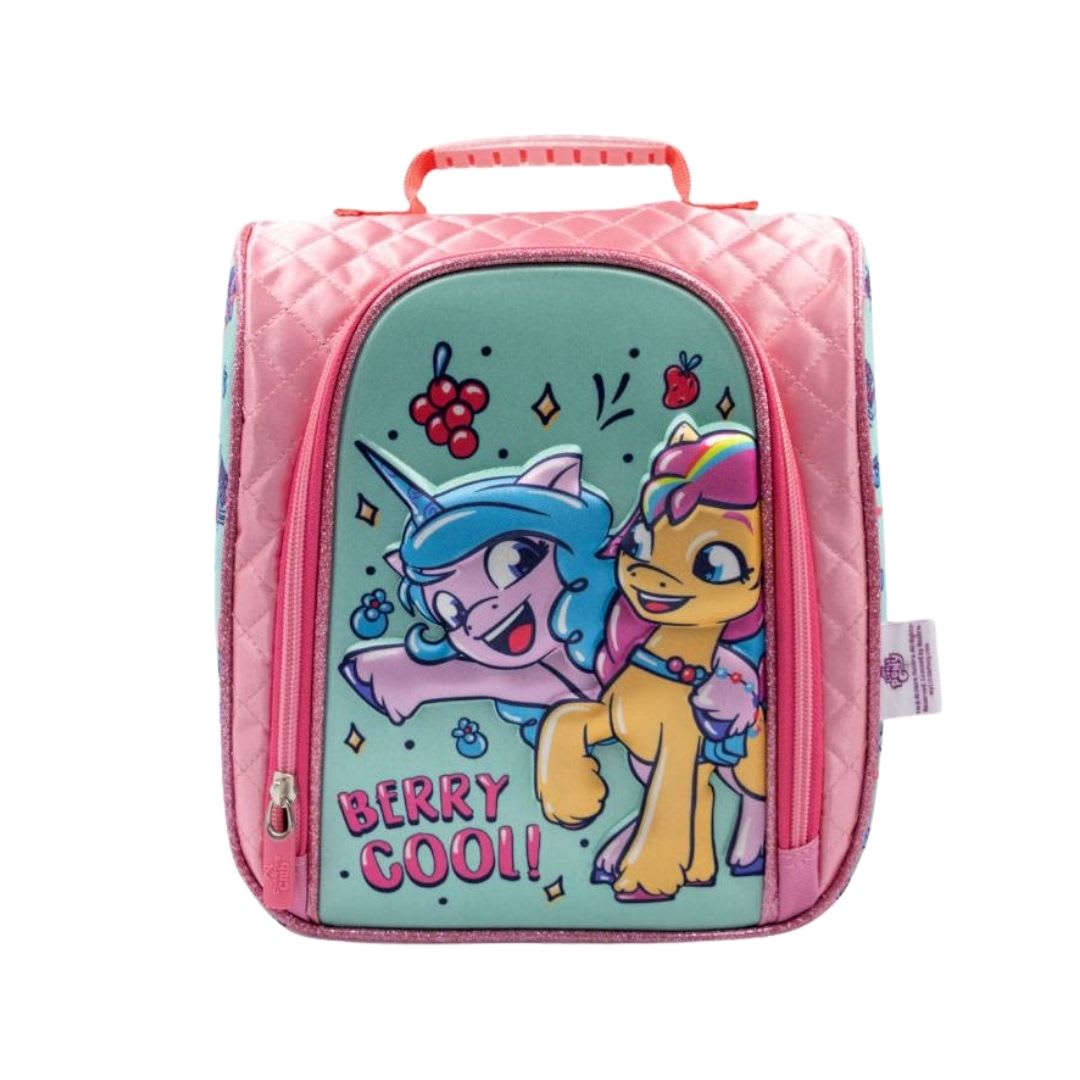 Mochila Oficio + Lonchera + Cartuchera My Little Pony Rosa3