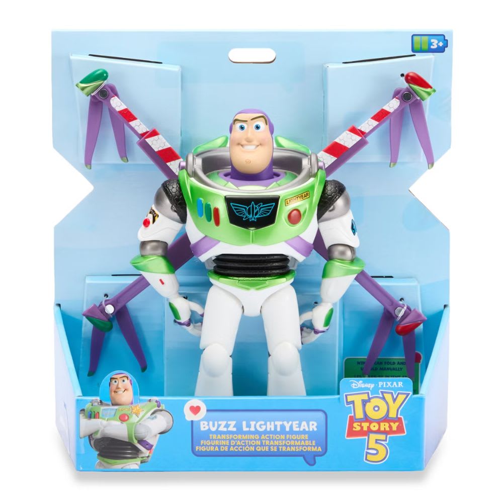 Muñeco Buzz ligthyear alas desplegables Toy story 5 Disney store5