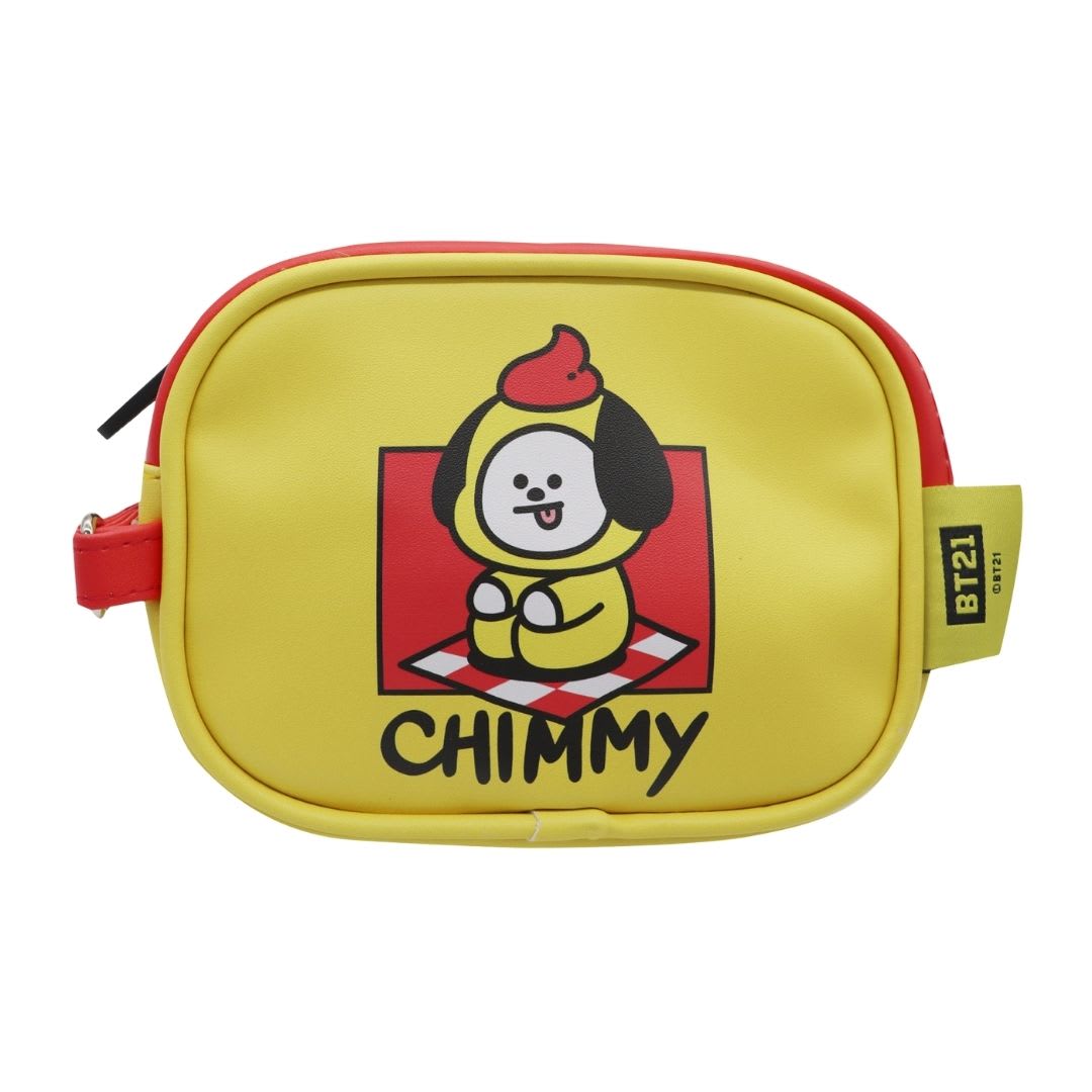 Neceser BT21 Chimmy Line Friends Diseño KPop Kawaii 14x10x2.5 cm 0