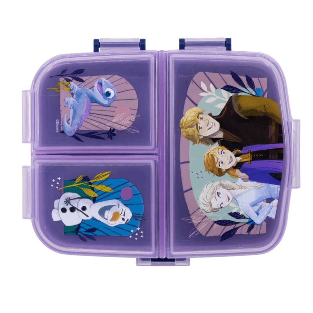 Taper Lonchera Sandwichera Multicompartimiento XL Frozen Ana Elsa3