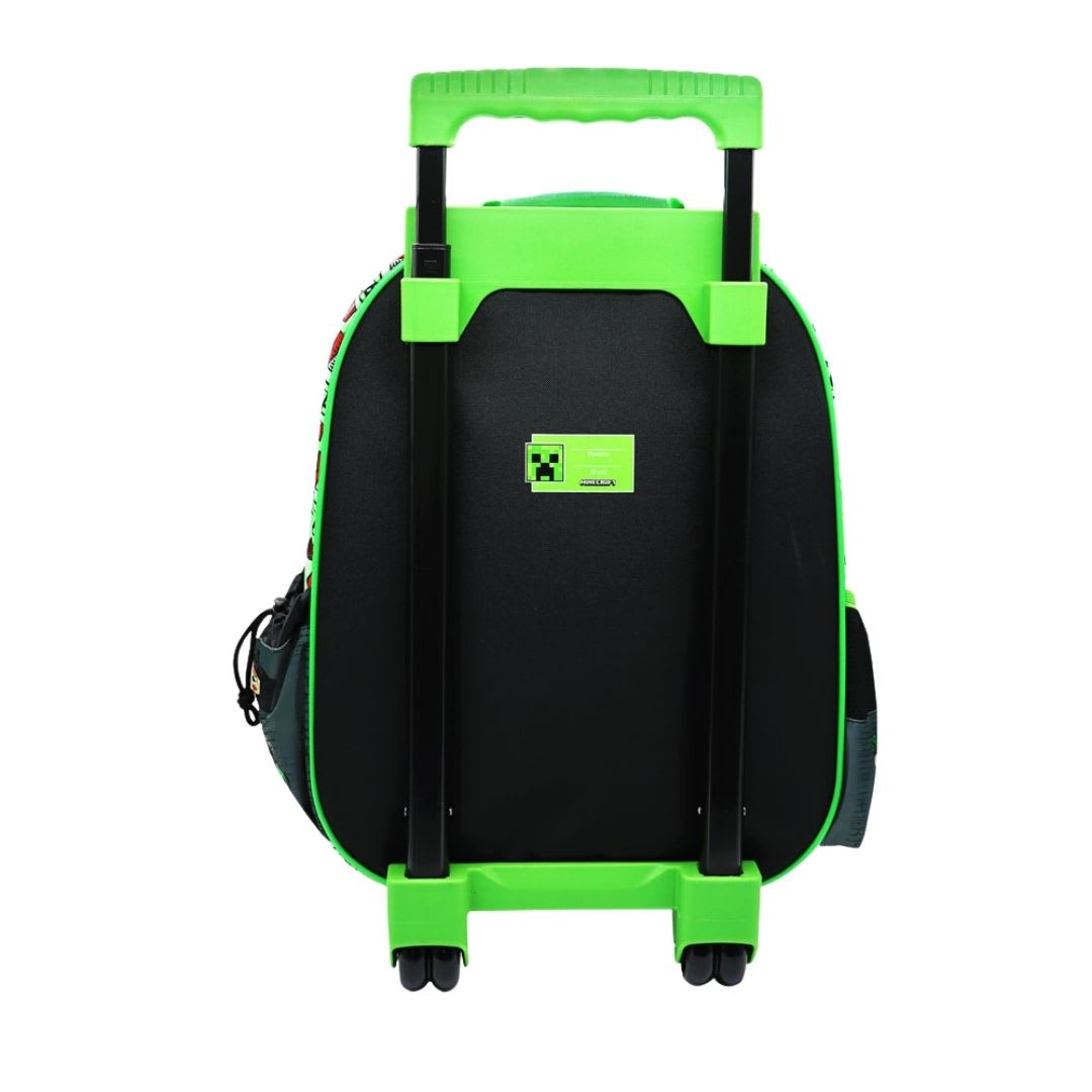 Pack Escolar Maleta Minecraft Creeper Oficio3