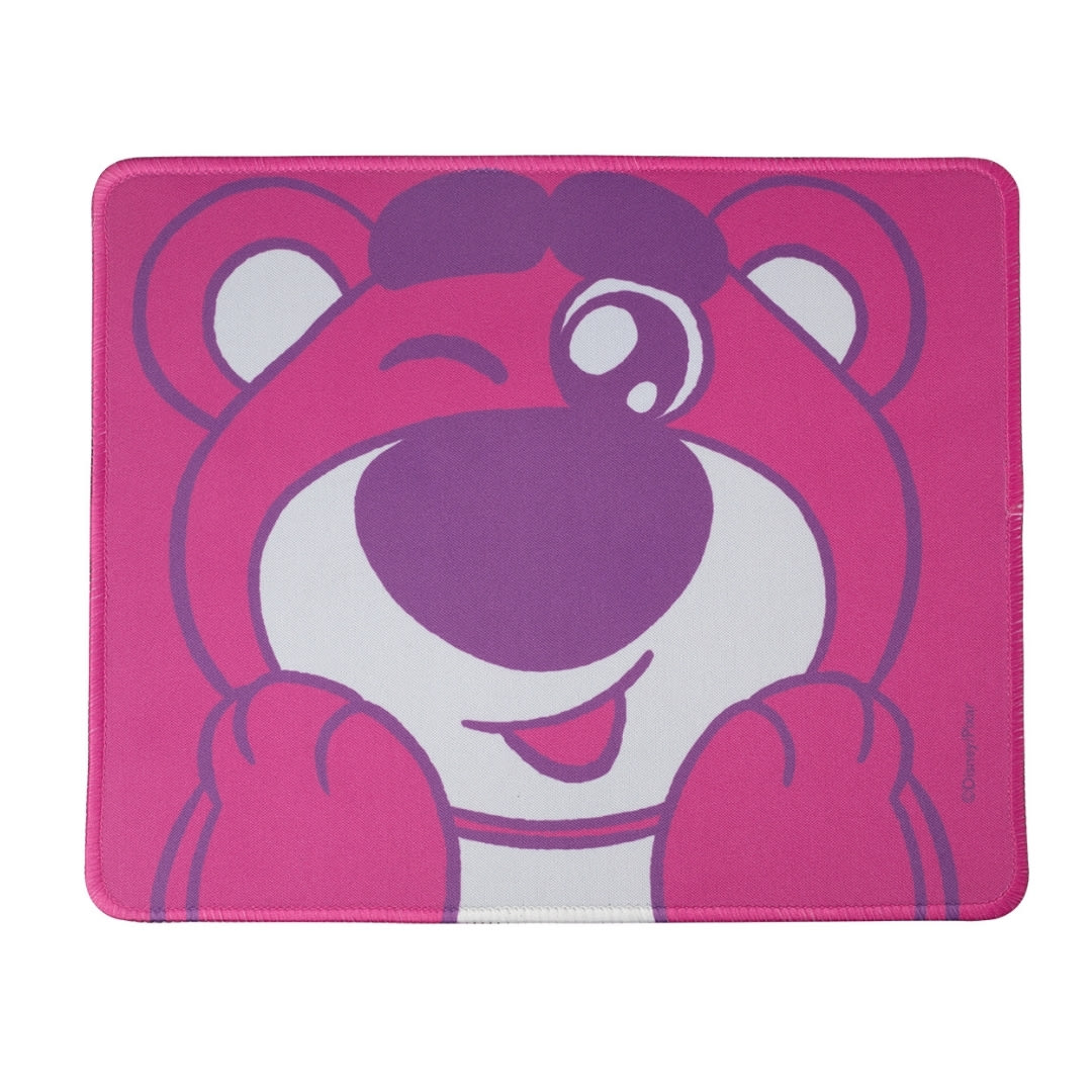 Mouse Pad Desk Oso Lotso Toy Story Pixar Neopreno Antideslizante 24x20 CM Fucsia 0