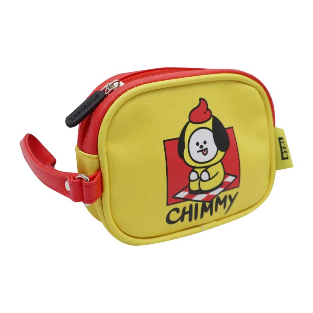 Neceser BT21 Chimmy Line Friends Diseño KPop Kawaii 14x10x2.5 cm2