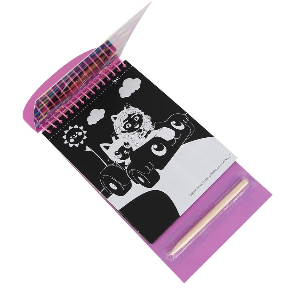 Scratch Book Cuaderno Artesco Gabby Dollhouse2