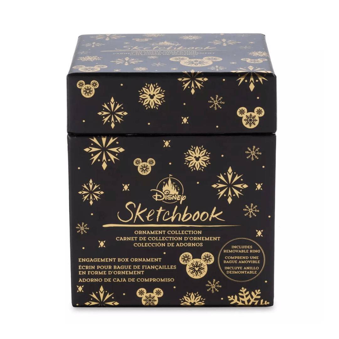 Ornamento Adorno Arbol Navidad Disney Store Compromiso Mickey Mouse4