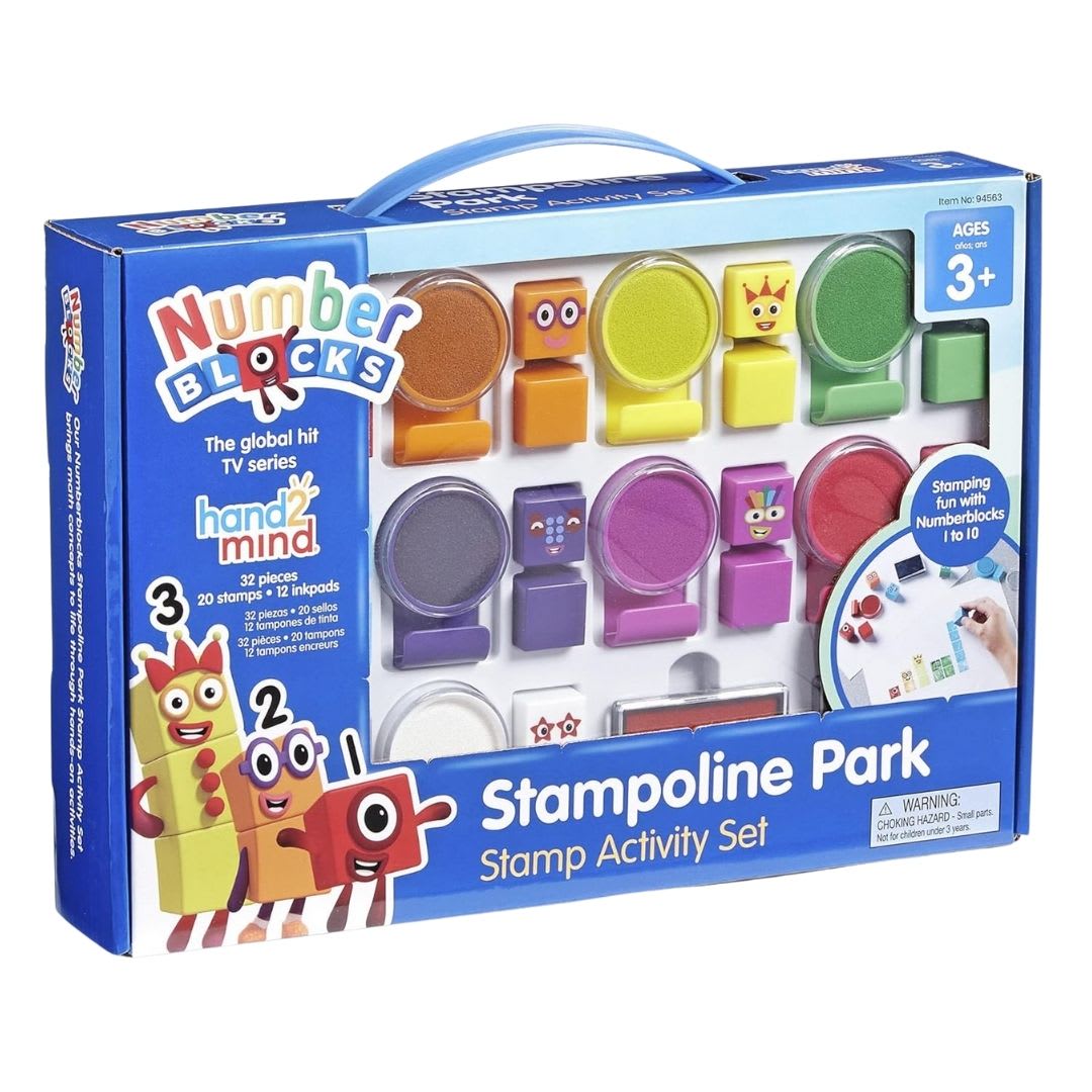 Number Blocks Conjunto de actividades de Sellos2