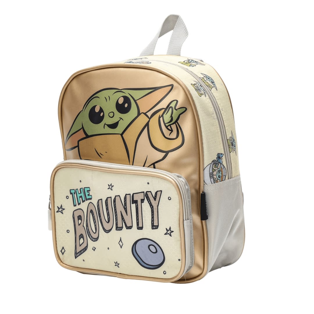 Pack Mini Mochila Juvenil Baby Yoda +  Mouse Inalambrico Star Wars Baby Yoda2
