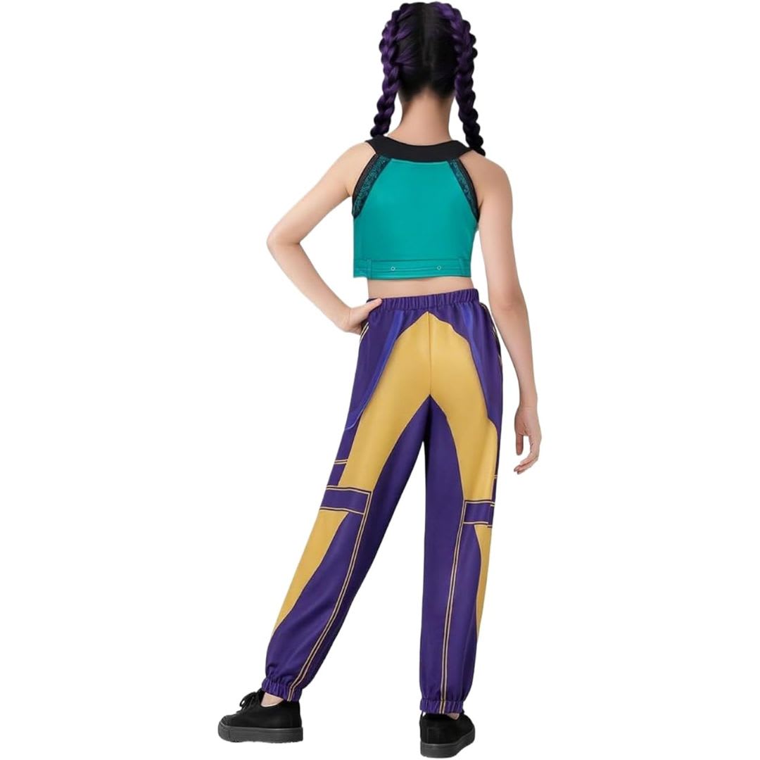 Disfraz Niña Zoey Las Guerreras K-Pop3