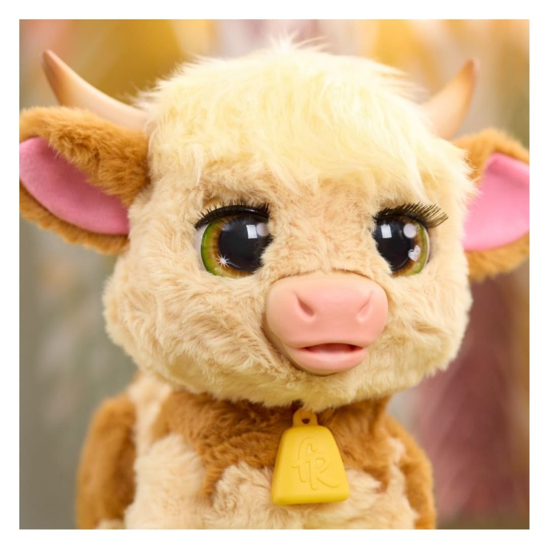 Peluche Interactivo Juguete Furreal Maggy Vaquita con sonidos y movimiento 33 cm8