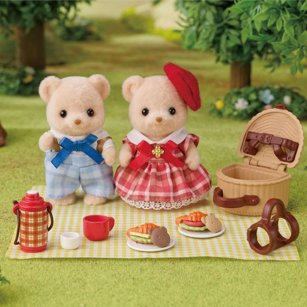 Juguete Sylvanian Ternurines Hermanos Ositos Biscuit4