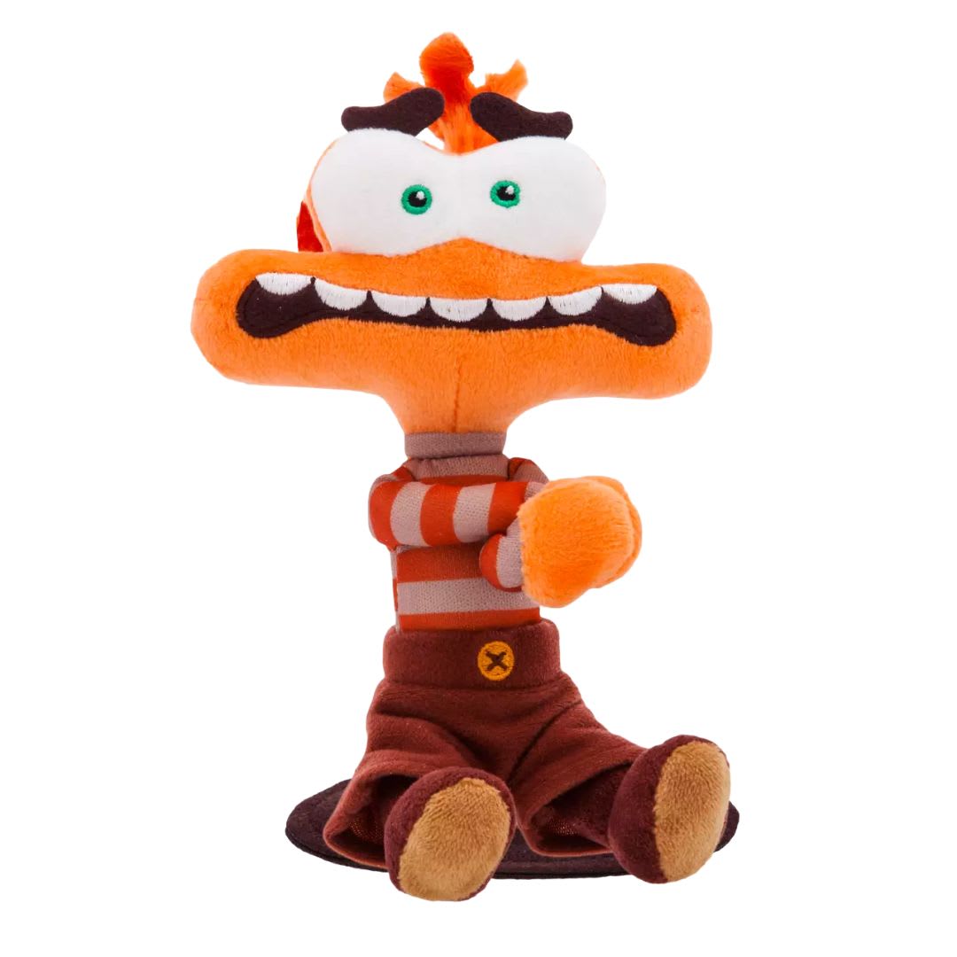 Disney Ansiedad Peluche Mini Magnetico de hombro - Intensamente 2 - 15 cm 0