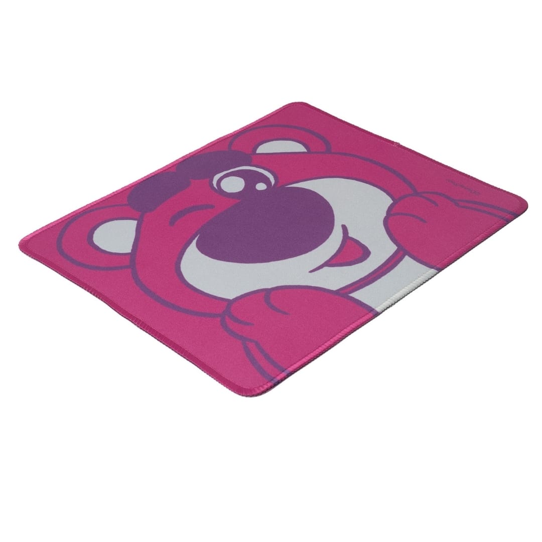 Mouse Pad Desk Oso Lotso Toy Story Pixar Neopreno Antideslizante 24x20 CM Fucsia3