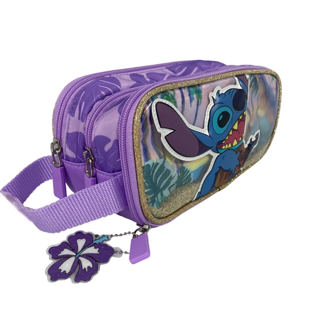 Pack Escolar Mochila Stitch Verde Oficio6