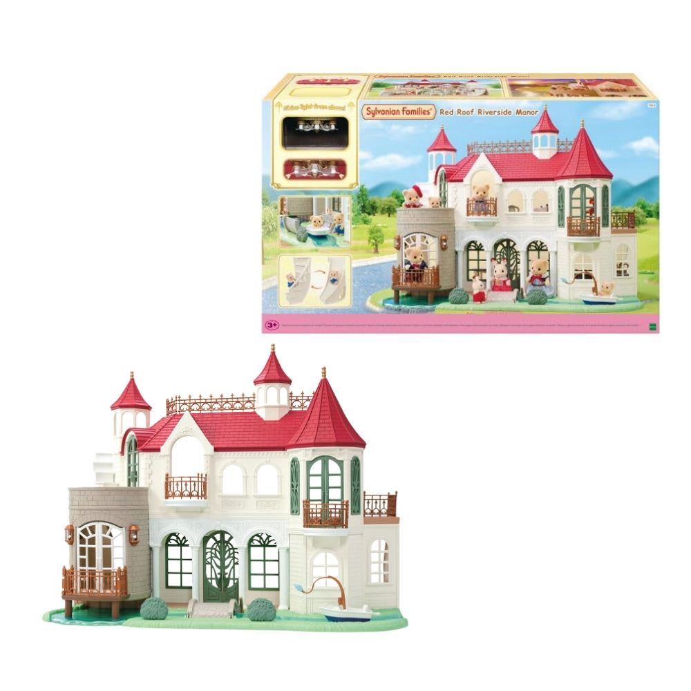 Juguete Sylvanian Ternurines Mansion del Rio Casa Exclusiva 2026 35 cm2