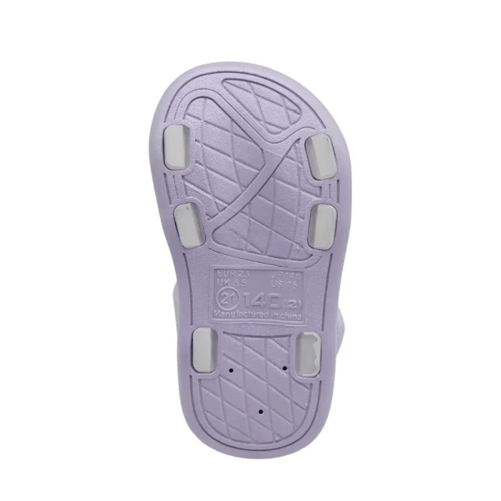 Sandalias Niña Playera Stitch Lila4
