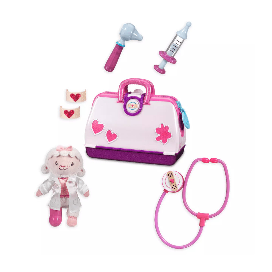 Maletín Doctora Juguetes y Peluche Lambie 0