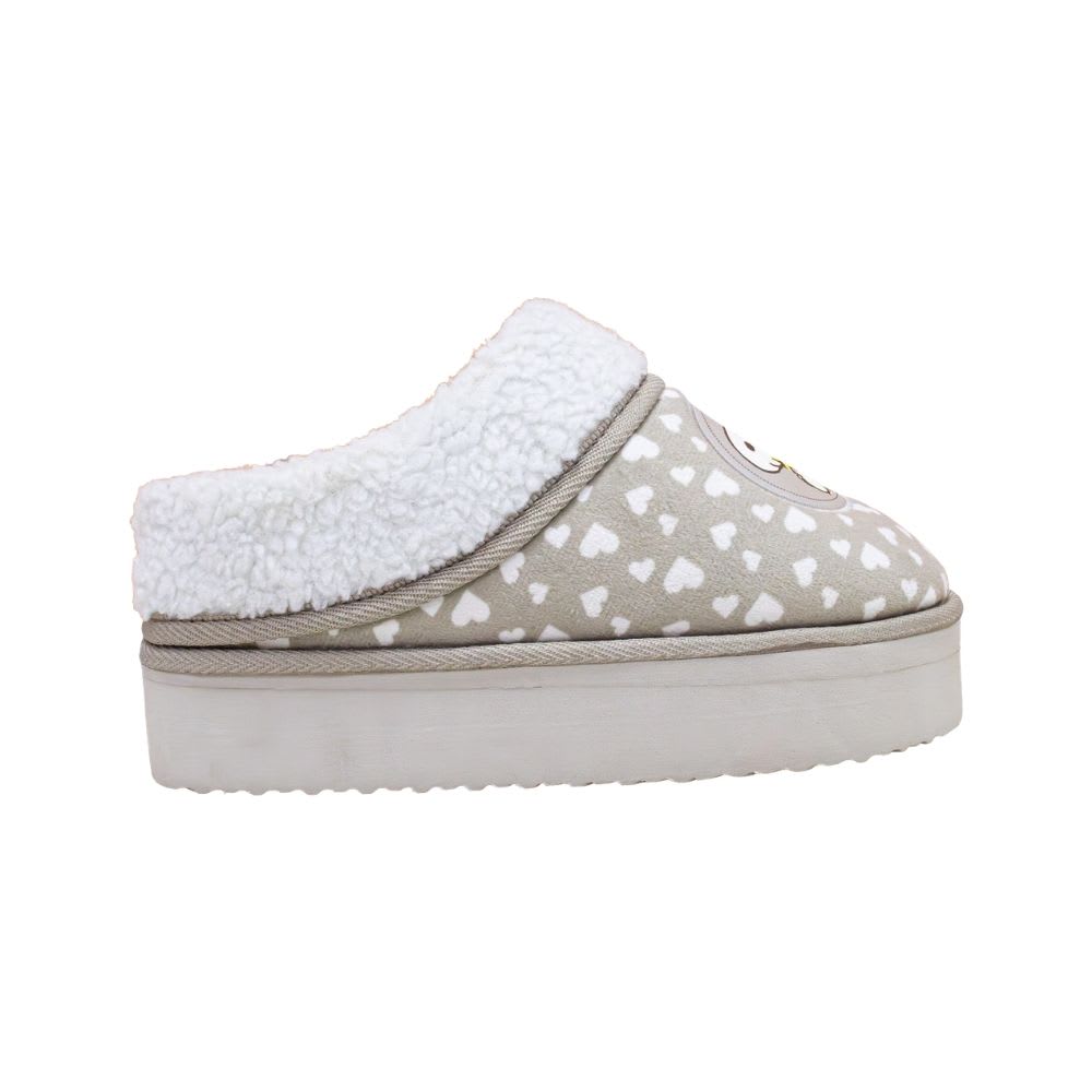 Pantuflas Peluche Mujer Snoopy Peanuts Marron3