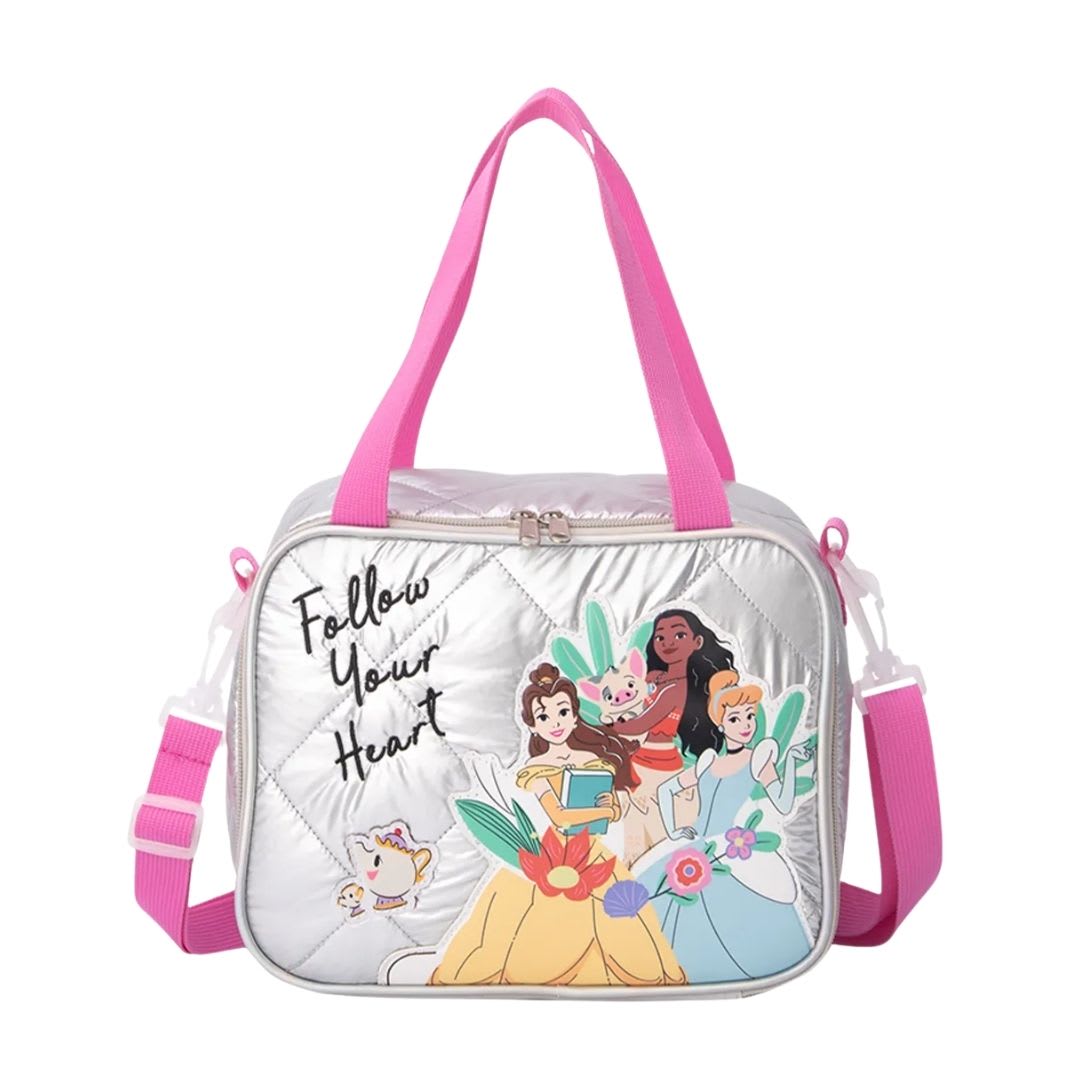 Disney Princesas Lonchera Plateada 0