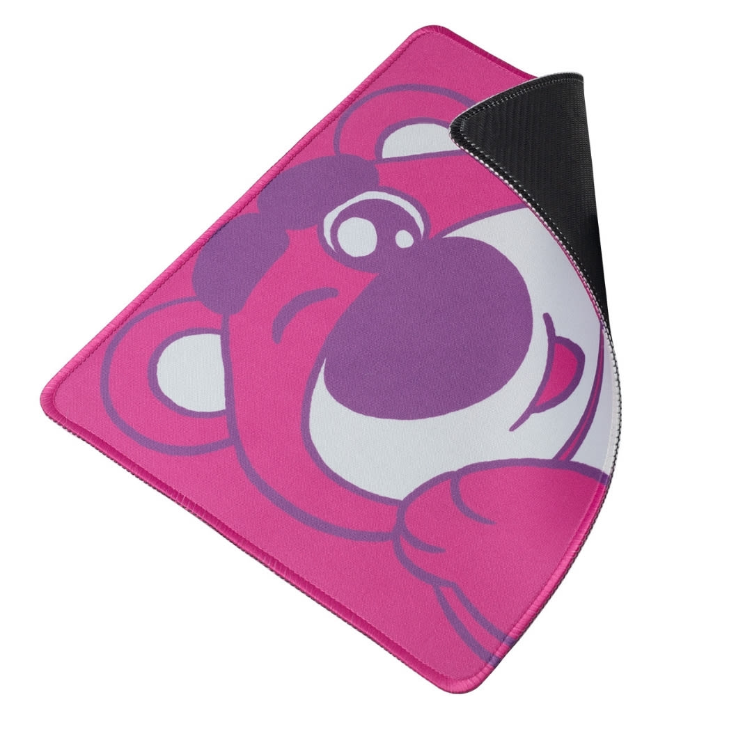 Mouse Pad Desk Oso Lotso Toy Story Pixar Neopreno Antideslizante 24x20 CM Fucsia3