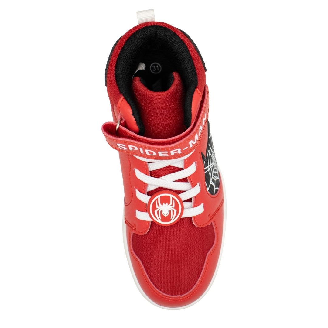 Zapatillas Niño Spiderman Botin Rojo3