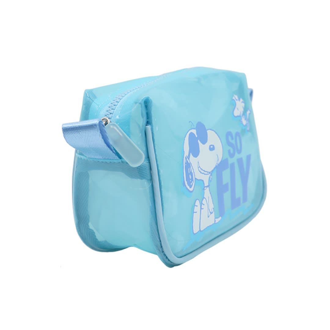 Neceser Snoopy Celeste Clasico2