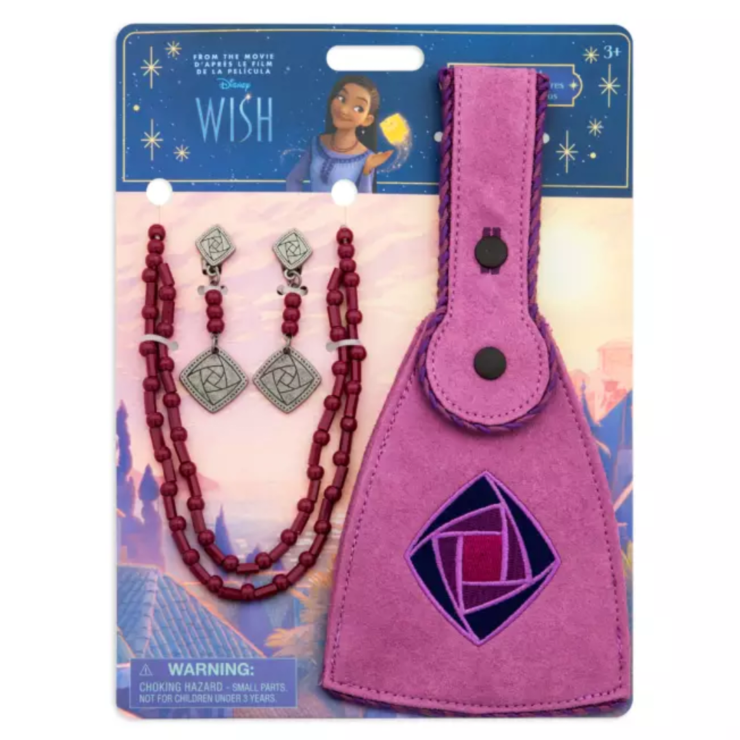 Disfraz Niña Aretes y Cartera Asha Wish Disney Store4