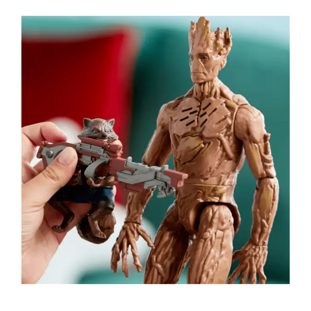 Muñecos Interactivos Groot & Rocket Disney Store Guardianes de la Galaxia3