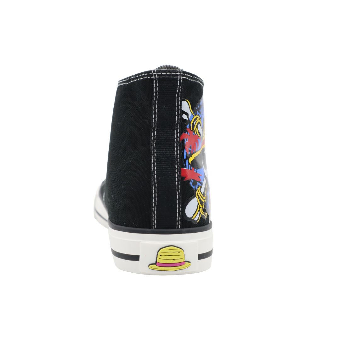Zapatilla Botin Hombre One Piece Negro3
