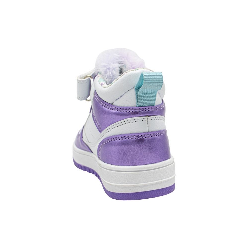 Zapatillas Botin Niña Casual Furby Lila3
