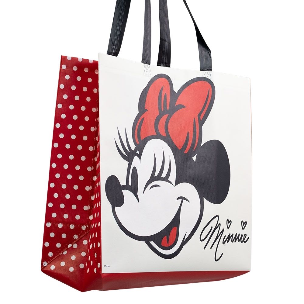 Bolsa Reutilizable Minnie Blanca 39 x 44 x 18 cm2